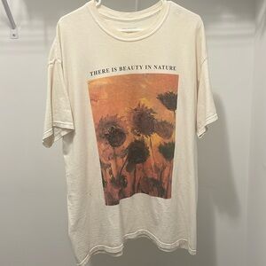 Urban Outfitters Oversized Nature Graphic Tee